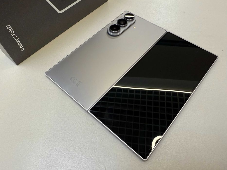 JAK NOWY SAMSUNG Galaxy Z FOLD 7 256GB/12GB RAM Silver Shadow Teletorium Auchan Wałbrzych