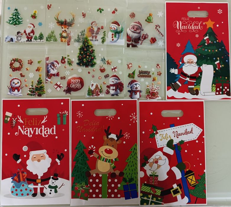 Новорічний пакет, новогодняя упаковка