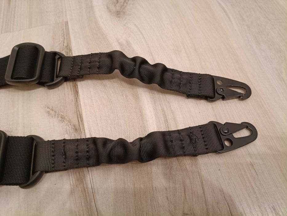 Dwupunktowy pas nośny bungee