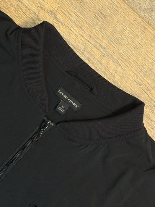Куртка banana republic XL бомбер черный