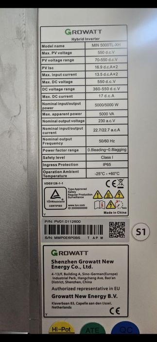 Inversor hydrido 5000w