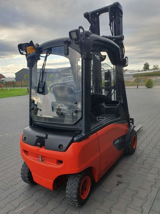 Wózek widłowy LINDE E20PL 2019r Triplex 6.07m Przesuw E18 E16 E25