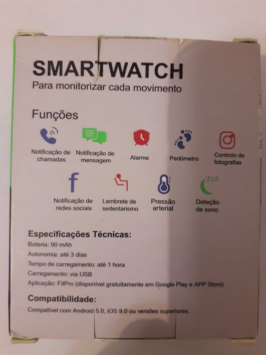 SmartWatch Vários modelos 5€