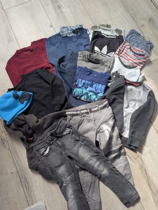 Zestaw komplet paka dla chłopaka boy 110 - 116 cm streetwear buggy 90s boxy