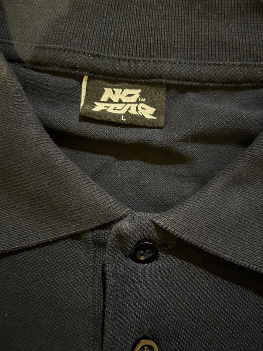 Темно синя поло No Fear