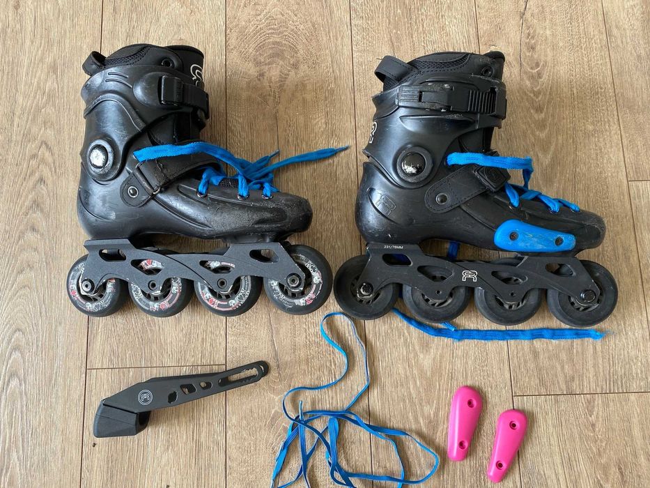 Rolki FR Skates FR J regulowane r. 35-37 freeskate slalom rockering