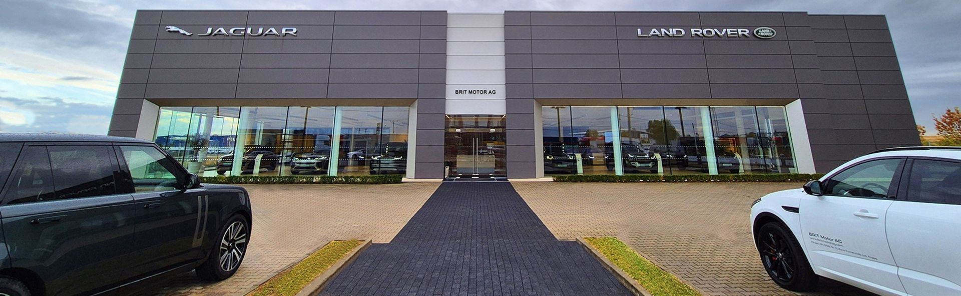 BRIT Motor AG - RANGE ROVER | DEFENDER | DISCOVERY | JAGUAR top banner