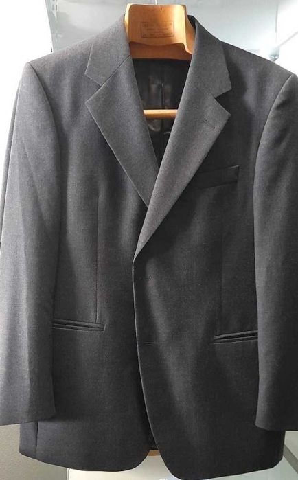 Blazer Clássico 'Oxford' (em Cinza)