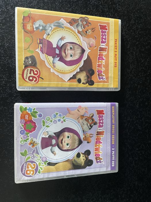 Masza i niedzwiedz DVD x 6