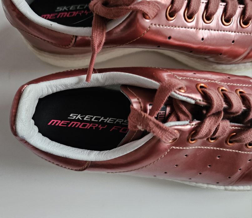 Adidas Stan Smith Boost Metallic 40 2/3 damskie buty sportowe różowe