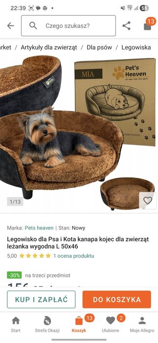 Witam sprzedam nowe legowisko.