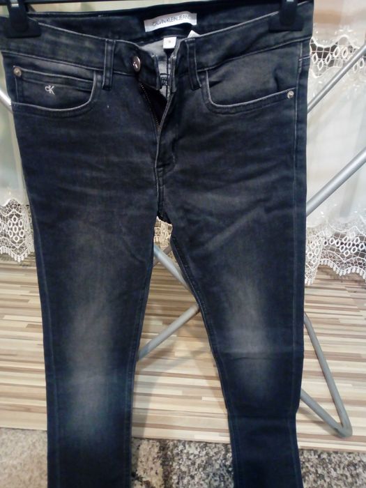 CALVIN KLEIN  SKINNY spodnie dziewczęce NOWE