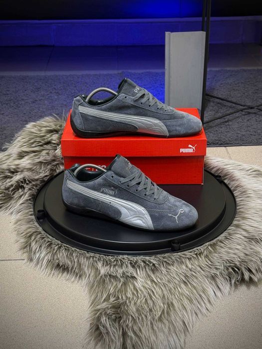 РОЗПРОДАЖ! Puma Speedcat Grey/White 41 42 43 44 45 пума