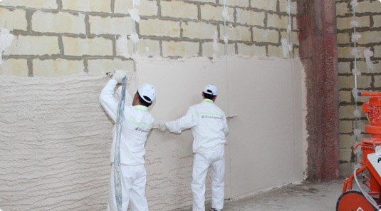 Стяжка підлоги/пола.Машинна стяжка.Гіпсова штукатурка.Штукатурка