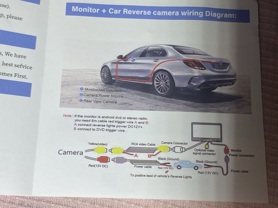 Камера  заднього  виду мерседес w203,w209,w2011,w219,r171.