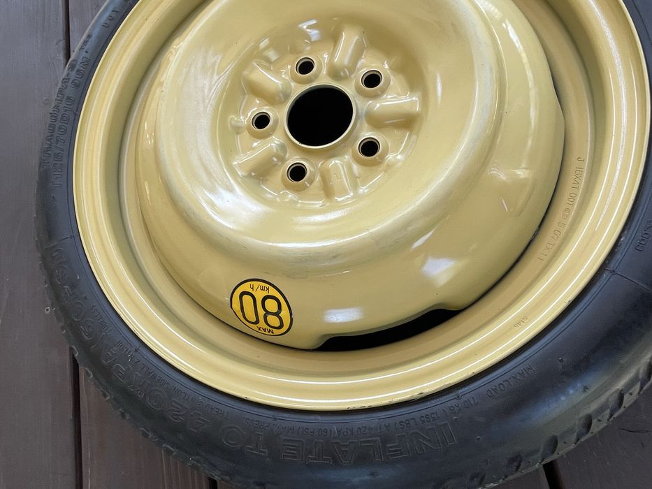 Компактне запасне колесо докатка T125/70 d16 96М 5х100 нове