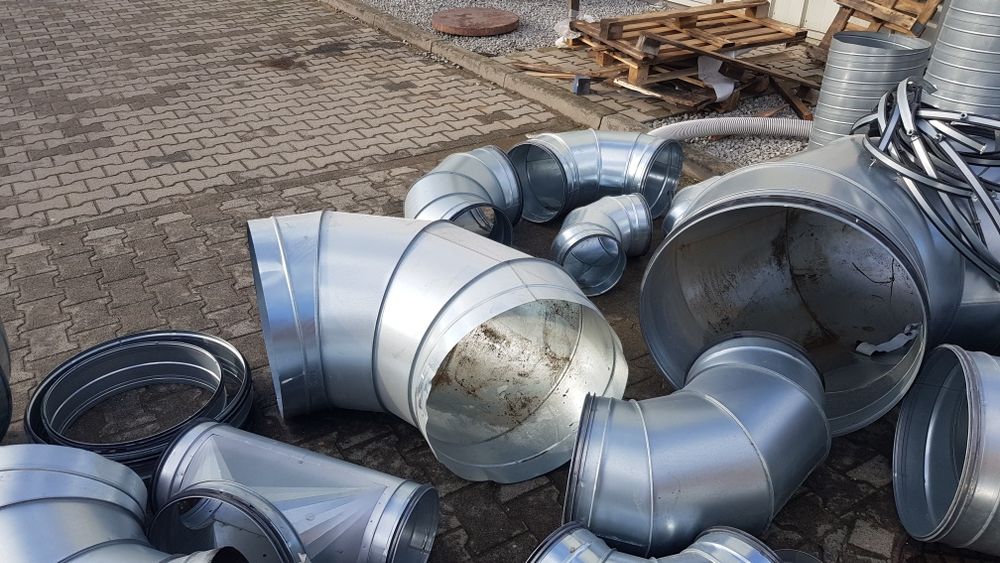 Rury wentylacyjne, trójniki,kolana