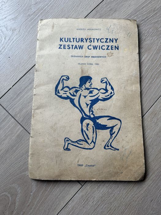 Kulturystyczny zestaw ćwiczen 1985 r.