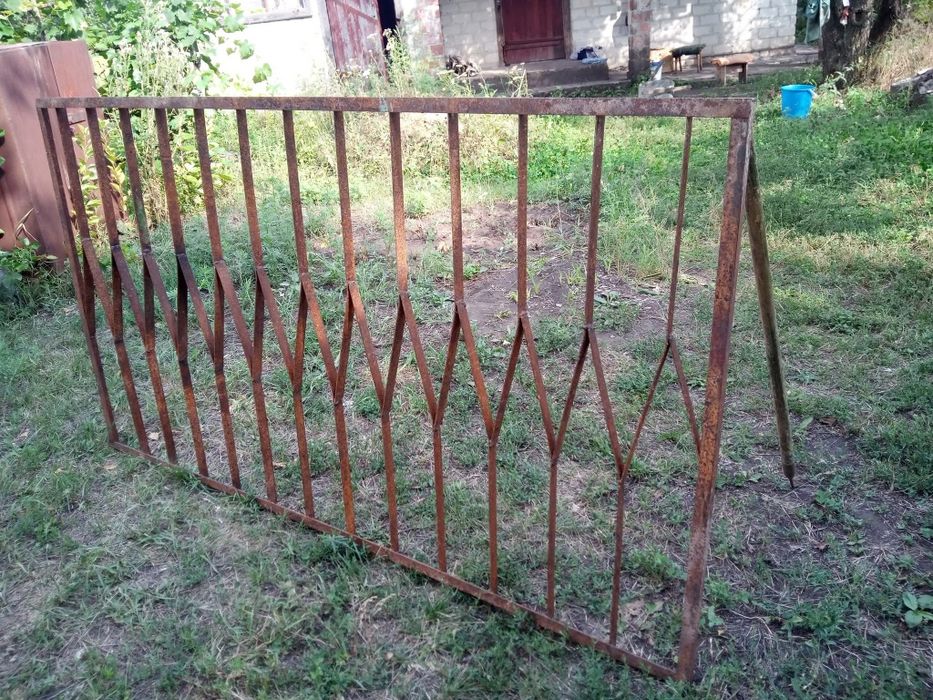 Продам заготовку на ворота, забор металевий
