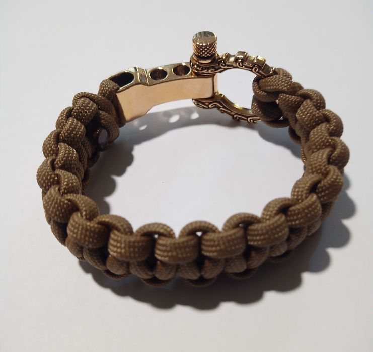 Bransoletka Survivalowa Mad Max z pięknie zdobioną szeklą z czaszką