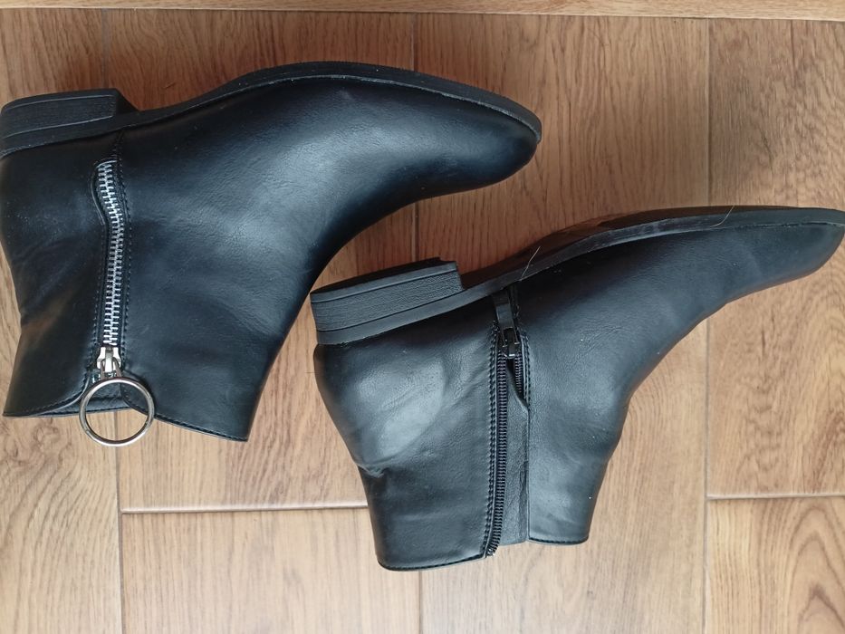 Botki czarne nowe