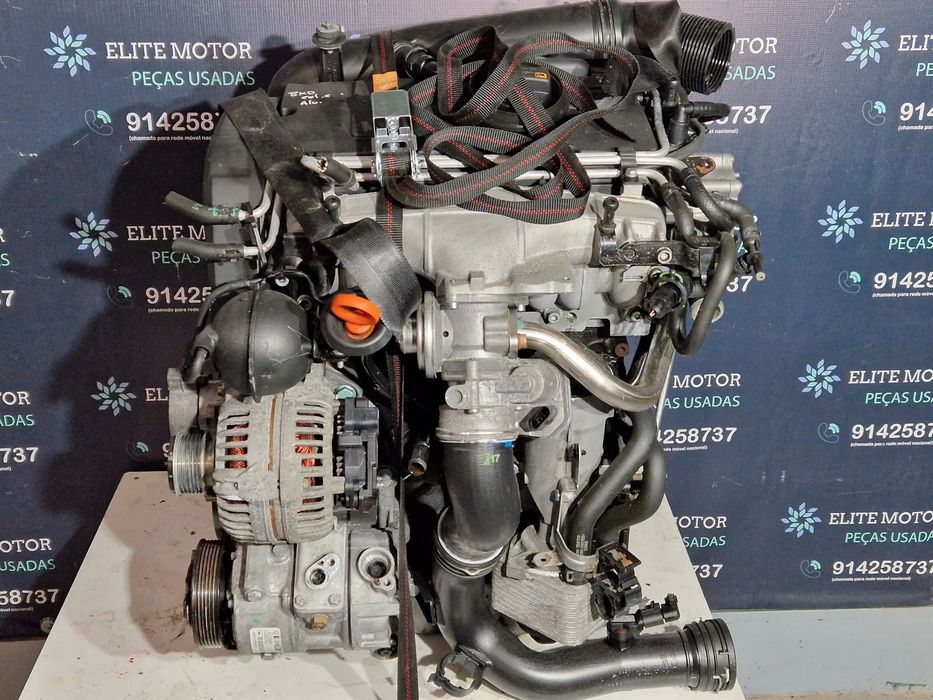 Motor usado BKD VW GOLF 5 2.0 TDI 140CV COLAÇA C AUDI A3 LEON TOURAN OCTAVIA EOS