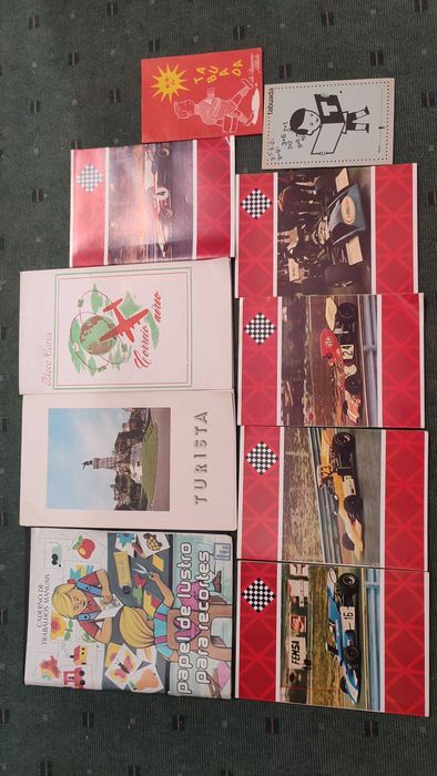 23 Cadernos escolares e Blocos antigos