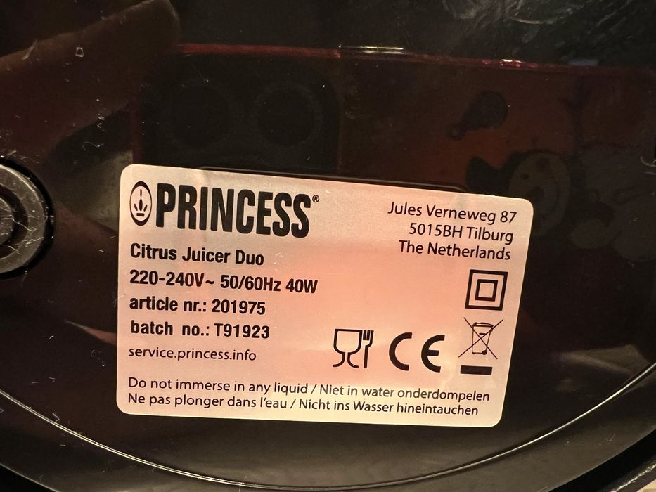 Espremedor Princess