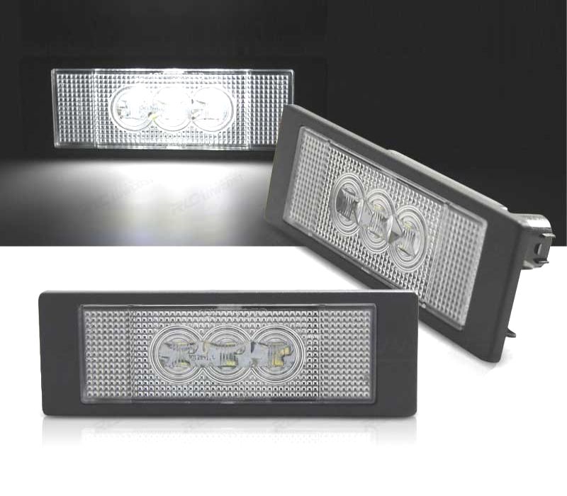 LUZES MATRÍCULA BMW E63 E64 E81 E87 Z4 F20 F21 E85 E86 E89 MINI R55 R60 CANBUS