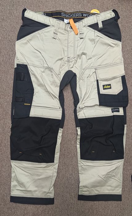 112 Snickers Stretch elastyczne spodnie robocze serwis  pas 100cm BHP