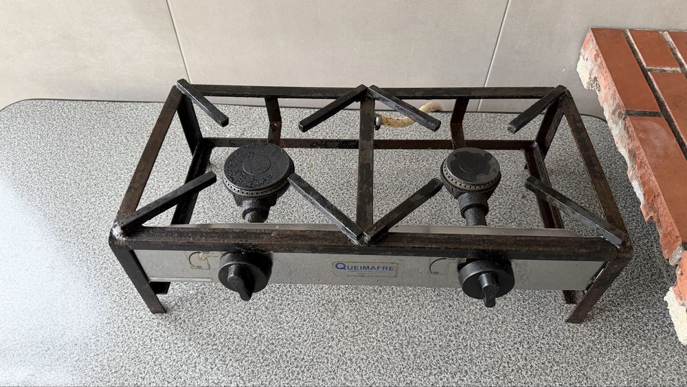 Fogareiro a Gás de duas bocas