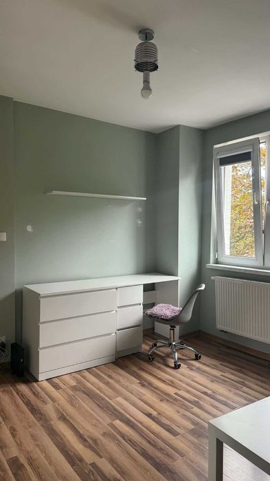 Pokój do wynajęcia 18m2 | Wrocław Karłowice | dla 1 lub 2 osób | mieszkanie tylko 2 pokojowe | umeblowane | 1500 PLN ze wszystkimi opłatami