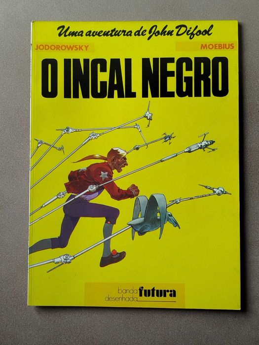 Album BD O Incal Negro de Moebius e Jodorowsky