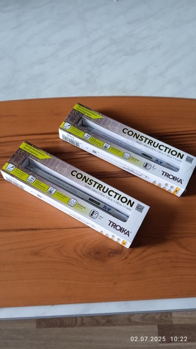 Ручка TROIKA Construction. Отвёртки, уровень, стилус, линейка.Новая.