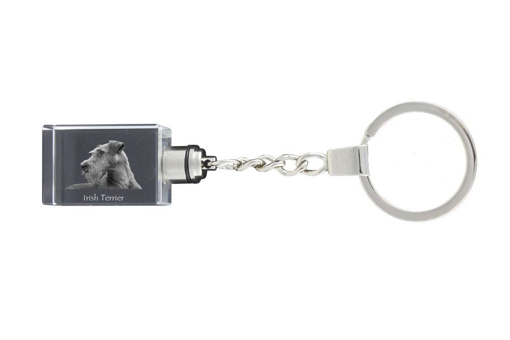 Terier irlandzki brelok kryształowy z psem Art-Dog