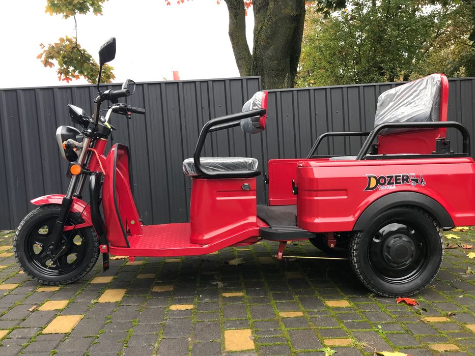 Електро трицикл вантажно пасажирський