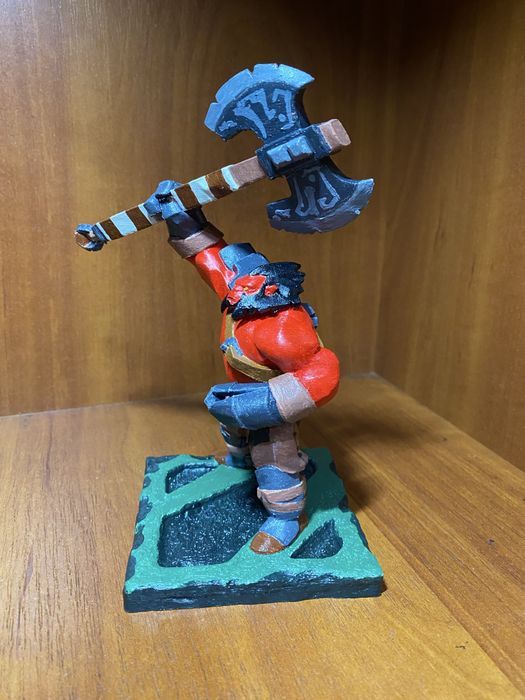 Фігурка Axe Dota 2 ручная робота 3д печать