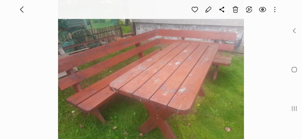 Meble ogrodowe sprzedam