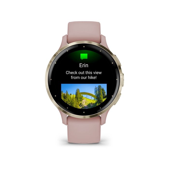 Zegarek sportowy GARMIN Venu 3s 41mm Różowo-złoty