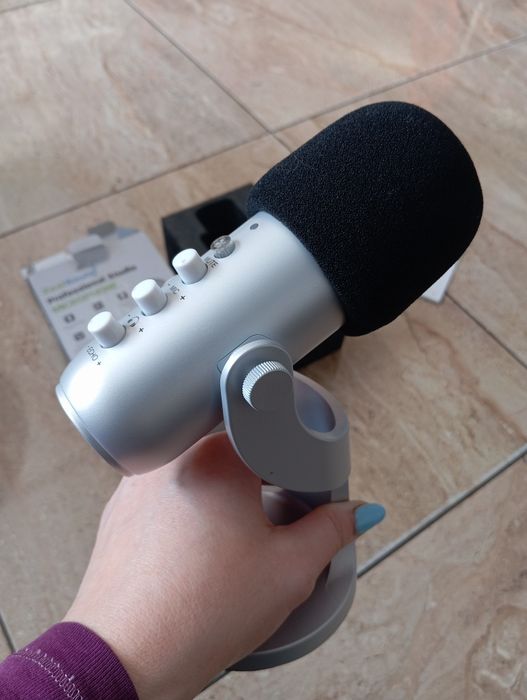 Mikrofon pojemnościowy nowy