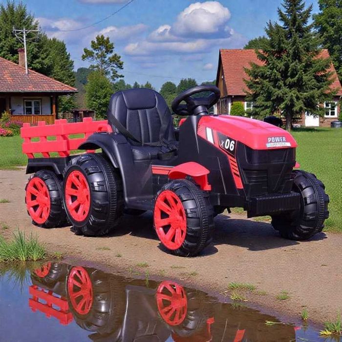 Акція‼️ Дитячий трактор на акумуляторі з Причепом ALEXTOYS WH777