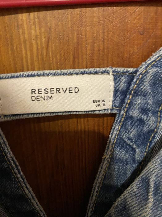 Sukienka jeansowa reserved
