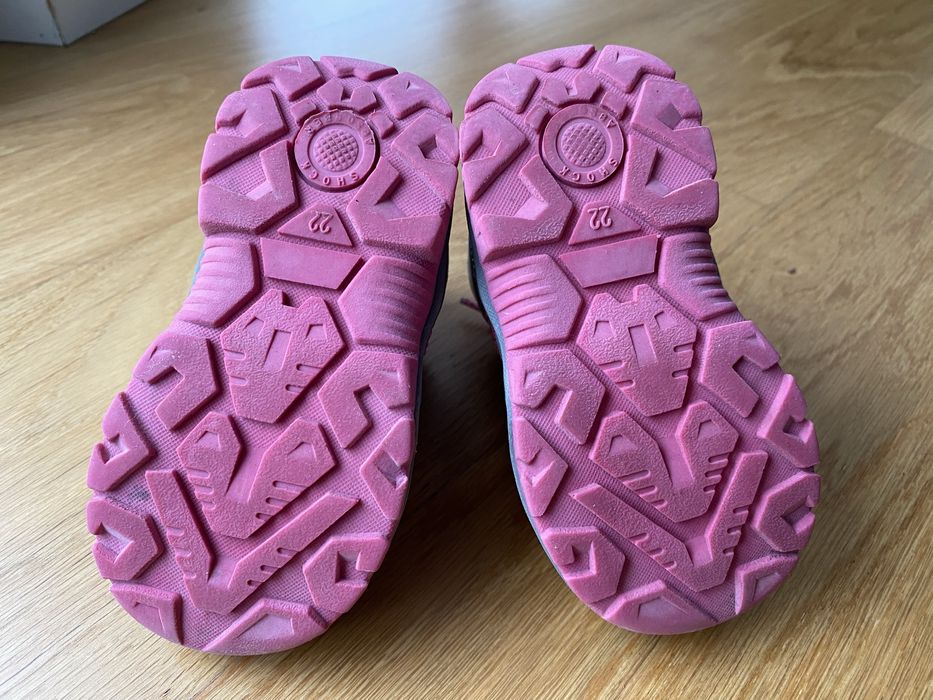 Buty trapery jesienne, zimowe dla dziewczynki rozm 22 CoolClub