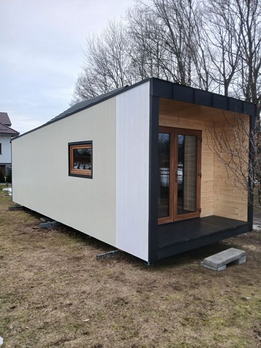 Domek mobilny całoroczny 3,2 x 8,2
