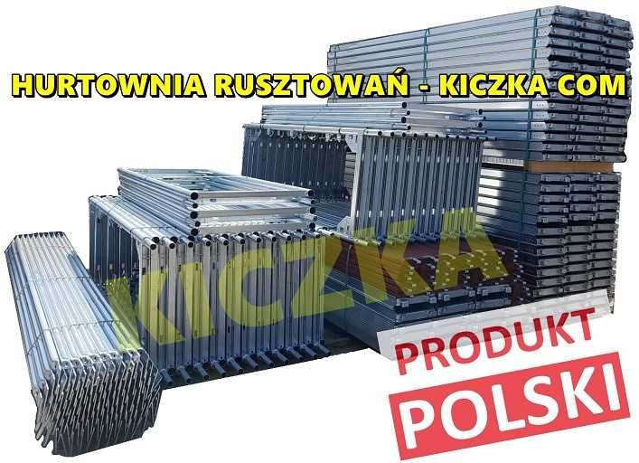 Rusztowania WYPRZEDAŻ rusztowanie PLETTAC Bauman Rux OKAZJA- Hurtownia