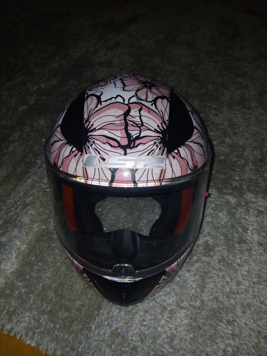 LS2 FF353 Rapid Poppies Capacete