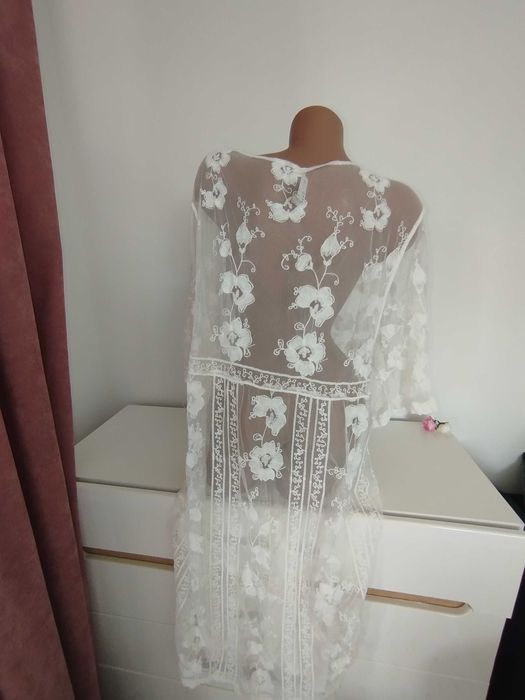 Нова мереживна туніка пляжна або для дому 52-54 розмір