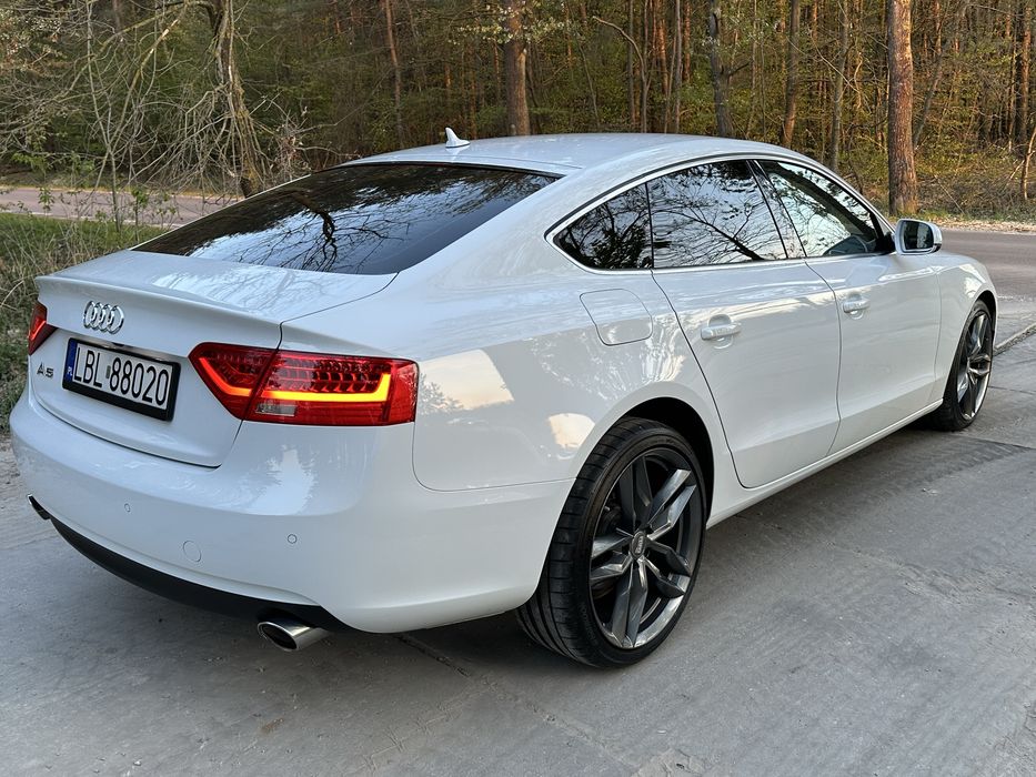 AuDi A5 lift biała quattro alufelgi x2 Radar