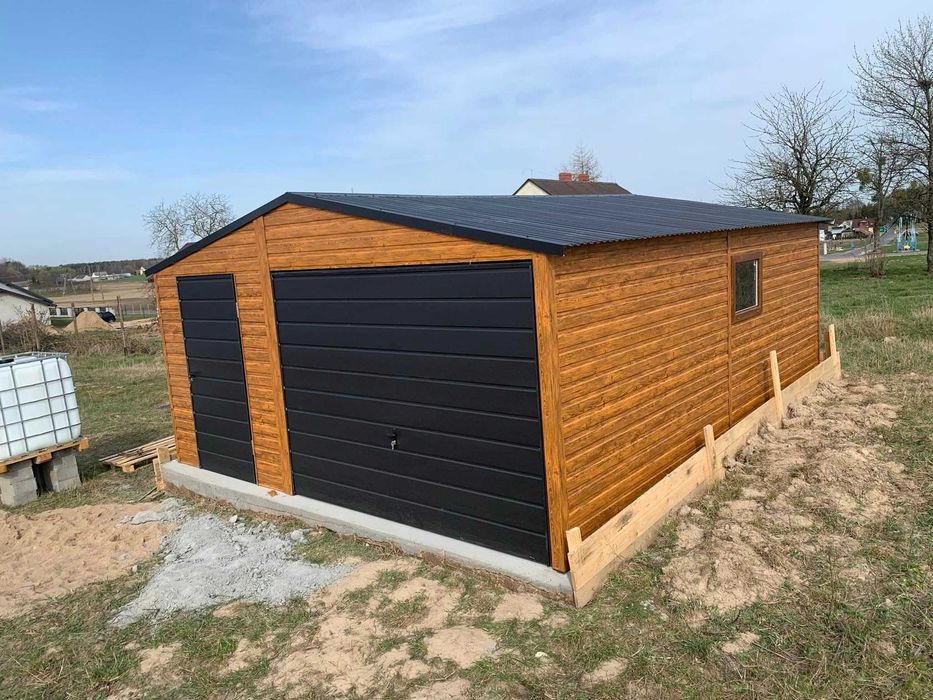 Producent garaży blaszanych, każdy wymiar, profil zamknięty