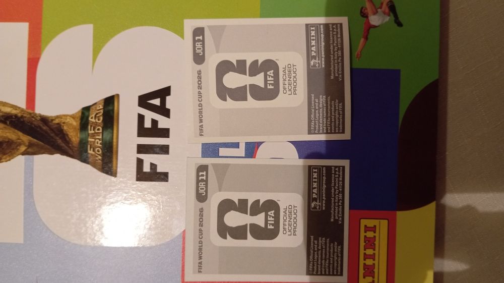 Troco cromos do Mundial 2026